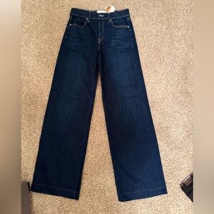 Elegant Navy Women's Flare Jeans